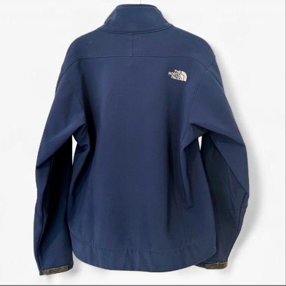 The North Face Apex Bionic Fleece Lined Jacket Navy Blue Warm Men’s Size Small - Picture 2 of 13